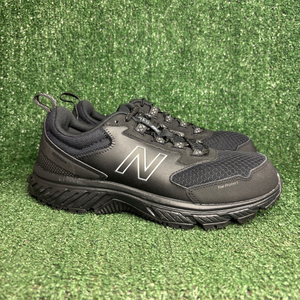 NEW New Balance 510v5 All Terrain Toe Protect Trail Sneakers Black Women 10 Wide